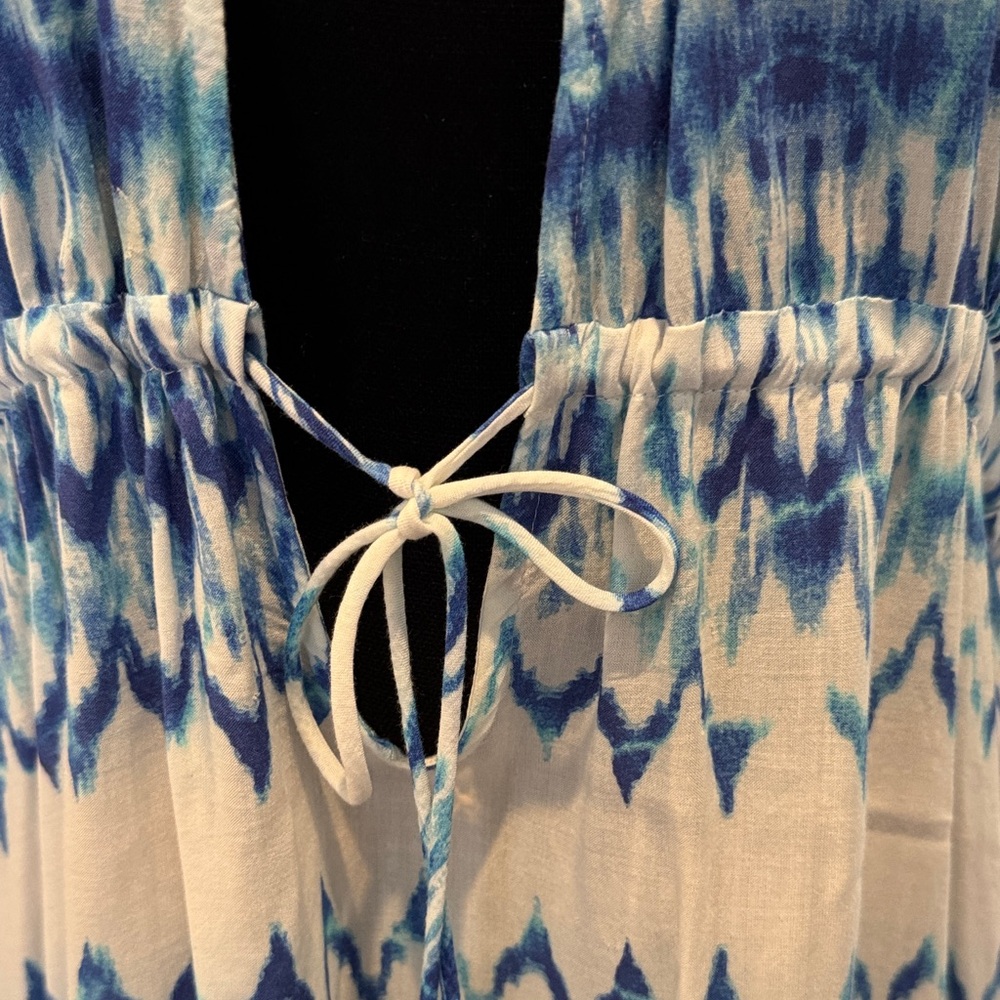 Heidi Klein Oceanic Patterned Swim Cover-Up - Picture 3 of 7